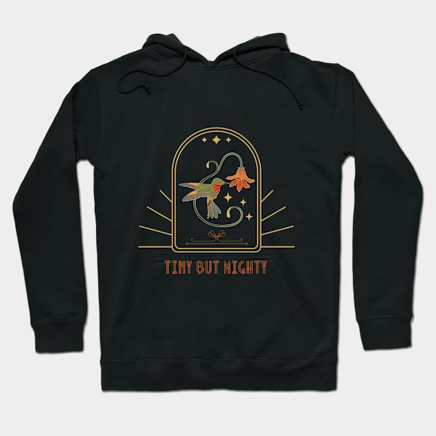 Celebrating the Hummingbird - Tiny but Mighty Hoodie by Ivy Lark - Write Your Life